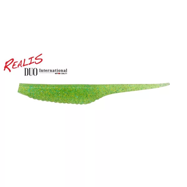 Duo Realis Versa Pintail 10cm F084 Lime Chartreuse UV Plastic Lure 7pcs