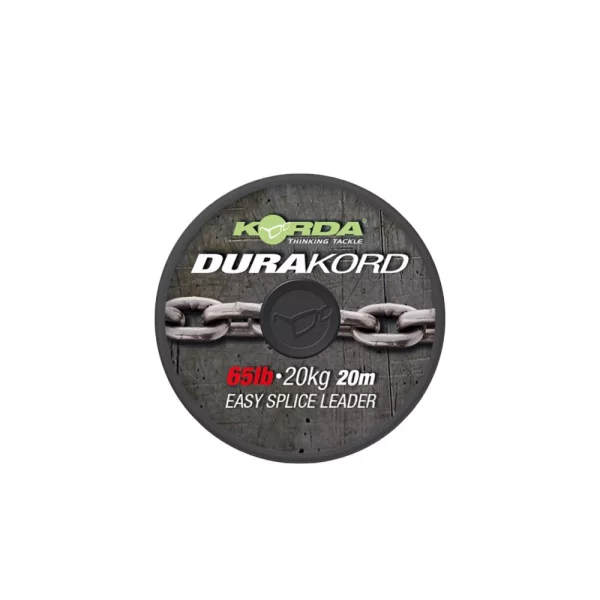Korda Dura Kord Dyneema Spliceable Leader Braided Leader Line 20m 45lb