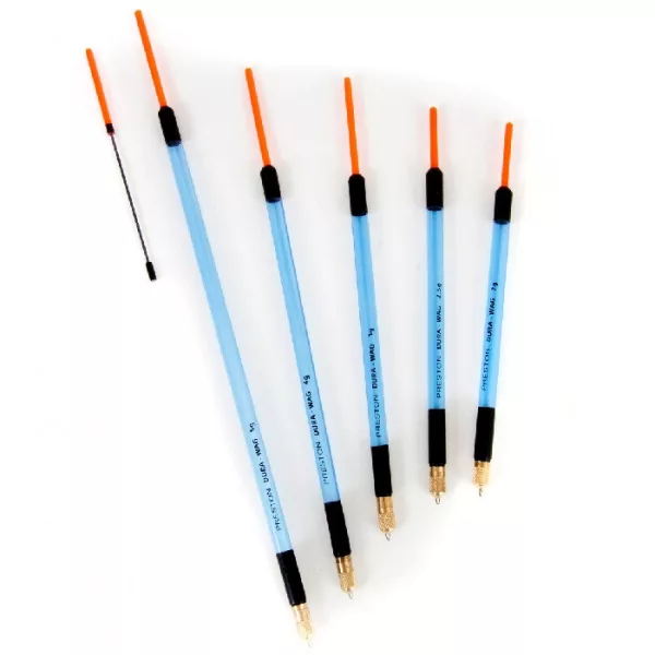 Preston Dura Wag Adjustable Straight + Inserts 2.5gr Waggler Float
