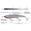 Evergreen Iron Marvie 109 10,9cm 37gr #842 Silver Pink Berry Blade Lure