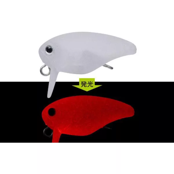 Evergreen Killer Bug 23 2.3cm 1.3gr #09 Mat Red Glow Wobbler