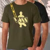 Vass-Tex Printed Fishing Khaki T-Shirt M