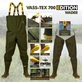 Vass-Tex 700E Chest Waders 45