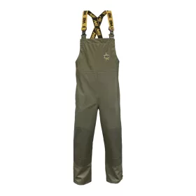  Vass-Tex Team Vass 220 Unlined Bib & Brace Khaki Edition Rain Trousers L