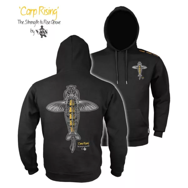 Vass-Tex Carp Rising Black Hoody 2XL