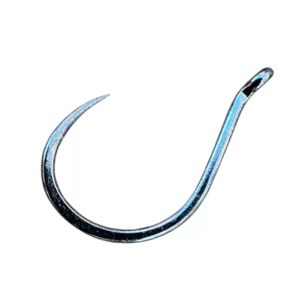 Sasame Feeder Method Black Nickel 14 Eyed, Barbless Hook 12pcs