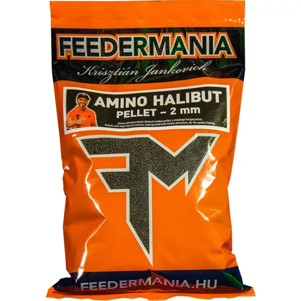 Feedermánia Amino Halibut 2mm Feeding Pellet 800gr