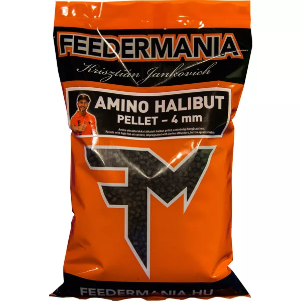 Feedermánia Amino Halibut 4mm Feeding Pellet 800gr