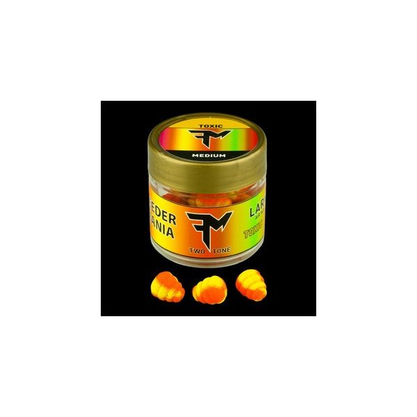 Feedermánia Larva Air Wafters Two Tone M Toxic Lemon-Orange Wafters