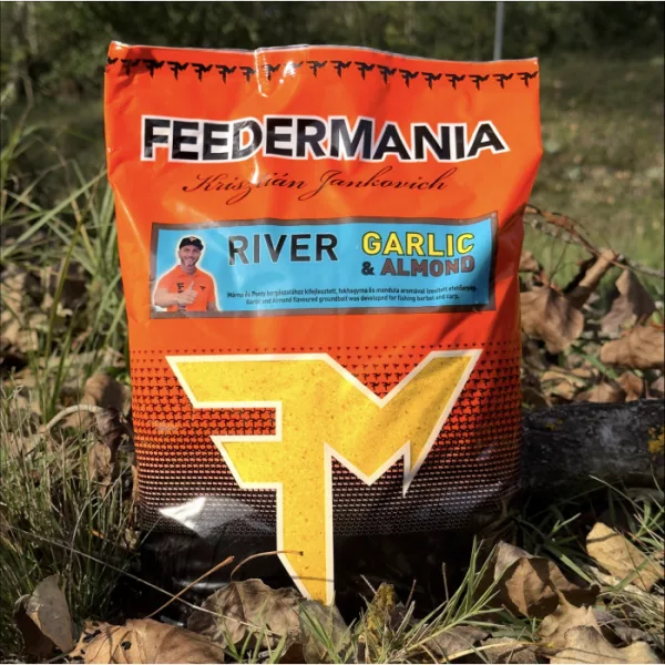 Feedermánia River Garlic-Almond Groundbait 2.5kg