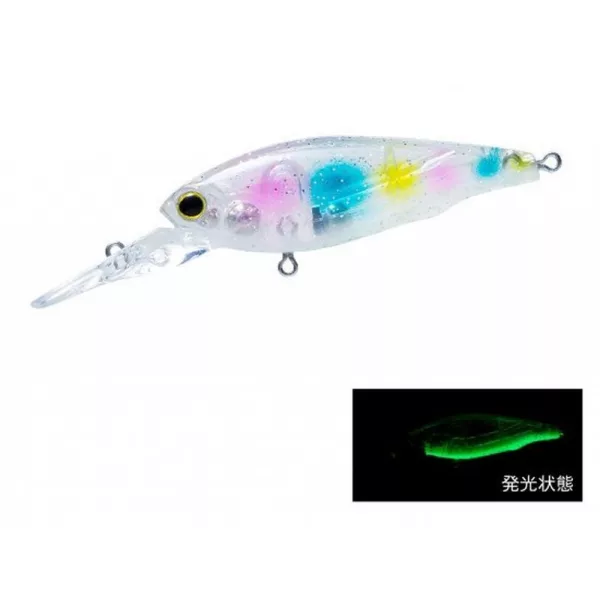 DUEL HARDCORE LIGHT GAME SHAD SINKING 50mm - LSCA color code Lure