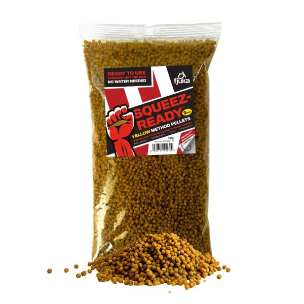 Fjuka Squeez-Ready Yellow 2mm Method Pellet 500gr