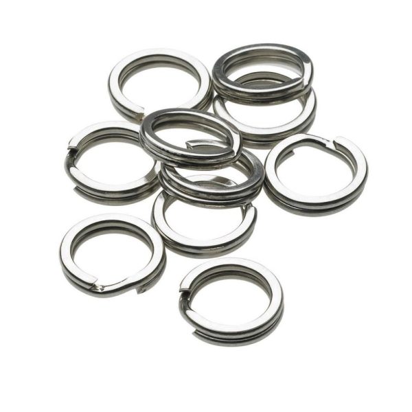 KINETIC 3X Strong Splitring 11mm 10pcs key ring