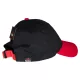 Fjuka Red-Black Cap Baseball Cap