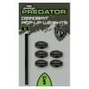 Fox Rage Predator Camo Deadbait Pop-up Weights Pop-up Weights 3gr 5pcs