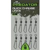 Fox Rage Predator Quick Change Links 7 Turning pegs 10pcs