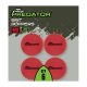 Fox Rage Predator Bait Poppers Big Red Bait Poppers 6pcs
