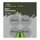 Fox Rage Predator Bait Poppers Large Natural Grey Bait Poppers 6pcs