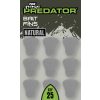 Fox Rage Predator Bait Fins Natural Fins 25pcs
