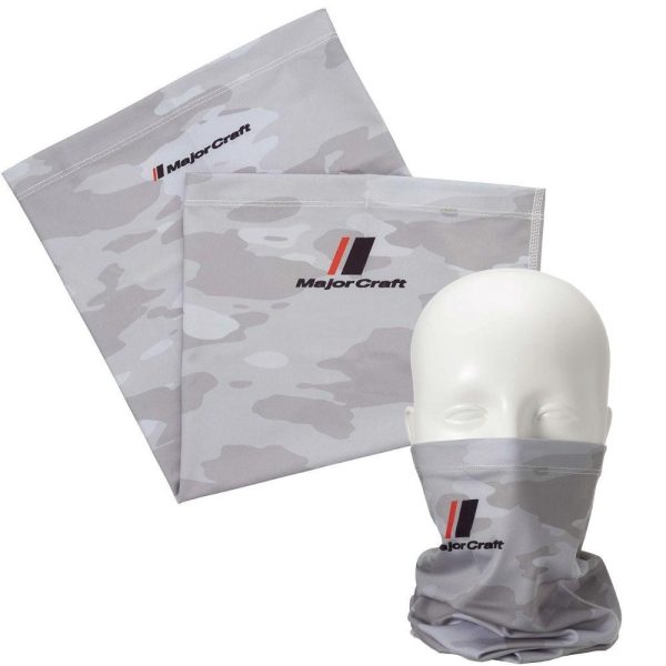 Major Craft UV-Cut Face Guard Light Grey Camo Tube