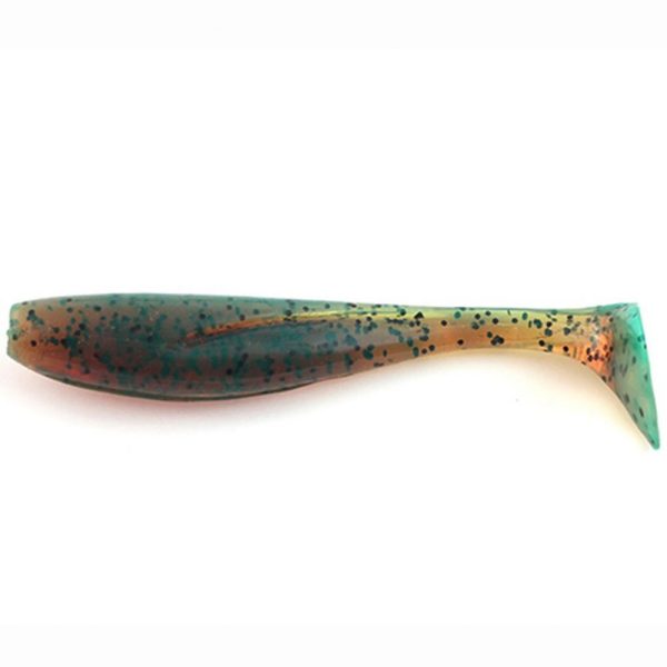 FISHUP Wizzle Shad 5,08cm (10pcs.), #017 - Motor Oil Pepper Plastic lure