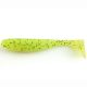 FISHUP Wizzle Shad 5,08cm (10pcs.), #055 - Chartreuse/Black Plastic artificial bait