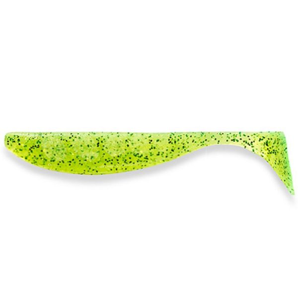 FISHUP Wizzle Shad 5,08cm (10pcs.), #026 - Flo Chartreuse/Green Plastic artificial bait