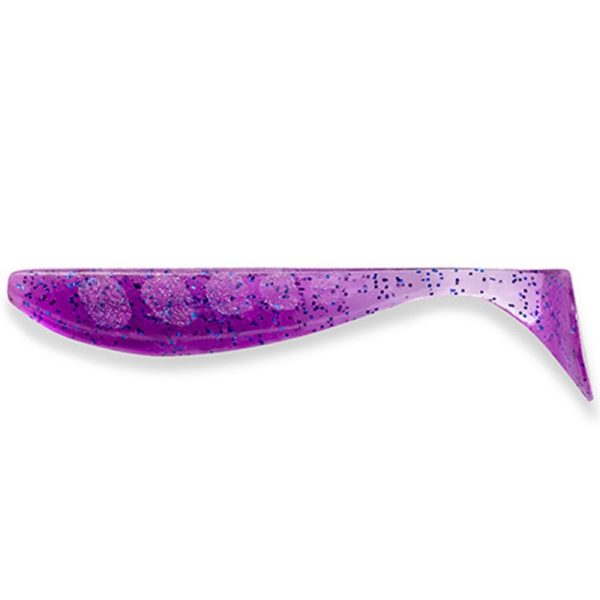 FISHUP Wizzle Shad 7,62cm (8pcs.), #014 - Violet/Blue Plastic artificial bait