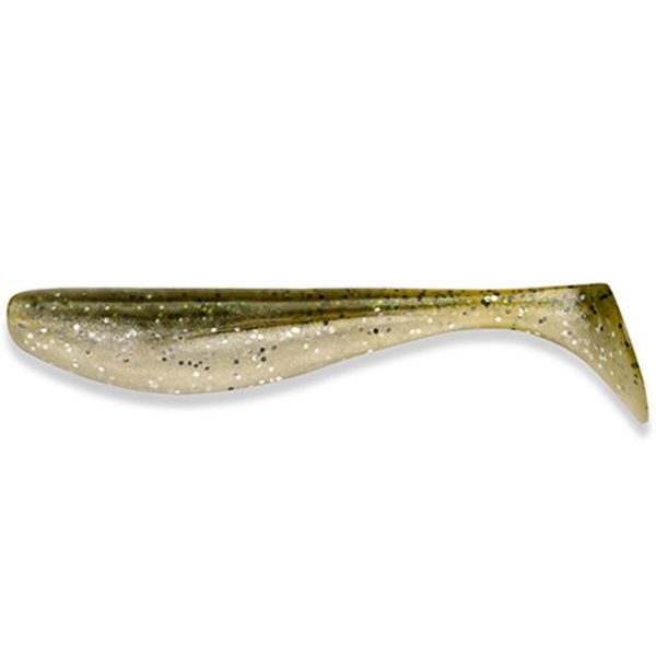 FISHUP Wizzle Shad 7,62cm (8pcs.), #202 - Green Pumpkin/Pearl Plastic lure