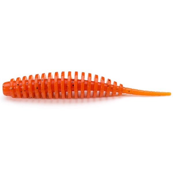 FISHUP Tanta 3,81cm (10pcs.), #049 - Orange Pumpkin/Black Plastic lure