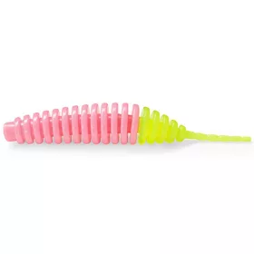   FISHUP Tanta 3,81cm (10pcs.), #133 - Bubble Gum/Hot Chartreuse Plastic lure