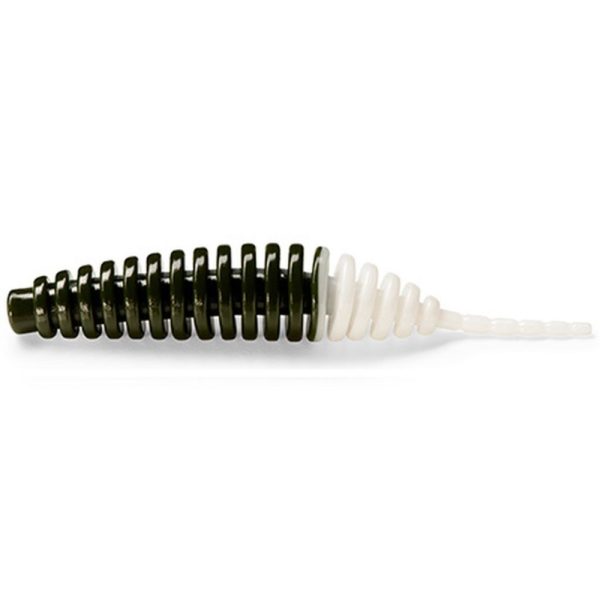 FISHUP Tanta 3,81cm (10pcs.), #140 - Dark Olive/White Plastic lure