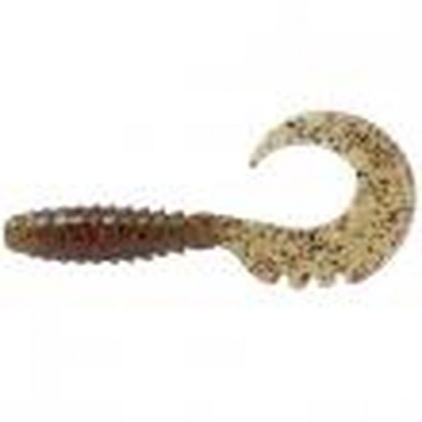 FISHUP Fancy Grub 5,08cm (10pcs.), #045 - Green Pumpkin/Red & Black Plastic lures