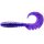 FISHUP Fancy Grub 5,08cm (10pcs.), #060 - Dark Violet/Peacock & Silver Plastic lures