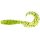 FISHUP Fancy Grub 6,35cm (10pcs.), #055 - Chartreuse/Black Plastic lure
