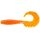 FISHUP Fancy Grub 6,35cm (10pcs.), #049 - Orange Pumpkin/Black Plastic lure