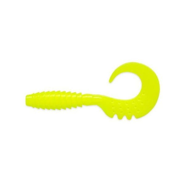 FISHUP Fancy Grub 6,35cm (10pcs.), #046 - Lemon Plastic lure