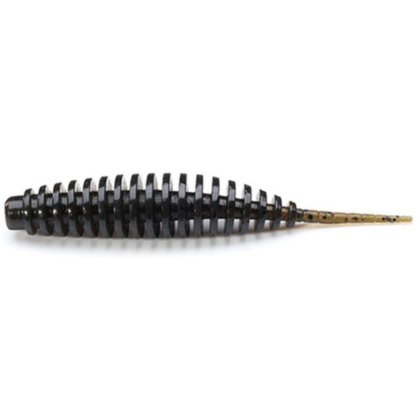 FISHUP Tanta 2,54cm (12pcs.), #043 - Watermelon Brown/Black Plastic lure