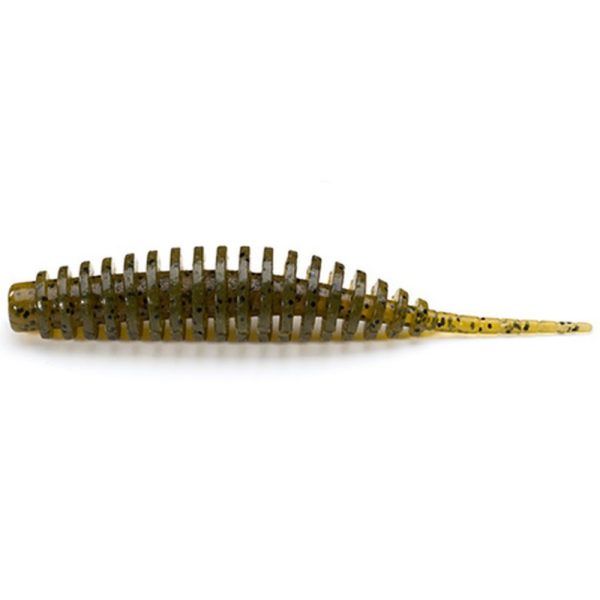 FISHUP Tanta 2,54cm (12pcs.), #074 - Green Pumpkin Seed Plastic lure
