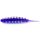FISHUP Tanta 2,54cm (12pcs.), #060 - Dark Violet/Peacock & Silver Plastic lure
