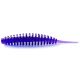 FISHUP Tanta 2,54cm (12pcs.), #060 - Dark Violet/Peacock & Silver Plastic lure