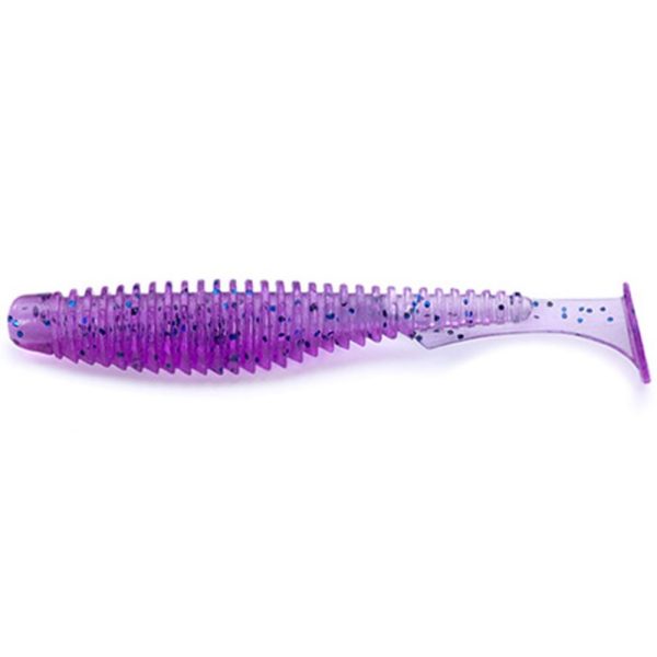 FISHUP U-Shad 5,08cm (10pcs.), #014 - Violet/Blue Plastic bait