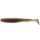 FISHUP U-Shad 5,08cm (10pcs.), #045 - Green Pumpkin/Red & Black Plastic bait