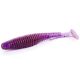 FISHUP U-Shad 6,35cm (9pcs.), #016 - Lox/Green & Black Plastic bait