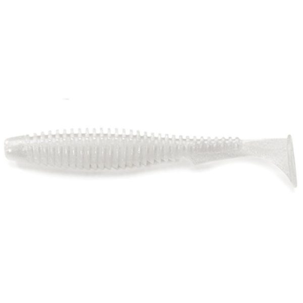 FISHUP U-Shad 7,62cm (9pcs.), #081 - Pearl Plastic bait
