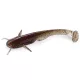 FISHUP Catfish 7,62cm (8pcs.), #045 - Green Pumpkin/Red & Black Plastic lure