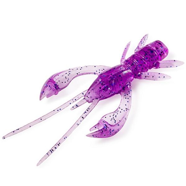 FISHUP Real Craw 3,81cm (10pcs.), #014 - Violet/Blue Plastic artificial bait