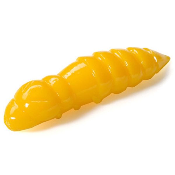 FISHUP Pupa 2,28cm (12pcs.), #103 - Yellow Plastic lure
