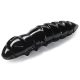 FISHUP Pupa 2,28cm (12pcs.), #101 - Black Plastic lure