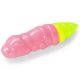 FISHUP Pupa 3,04cm (10pcs.), #133 - Bubble Gum/Hot Chartreuse Plastic lure